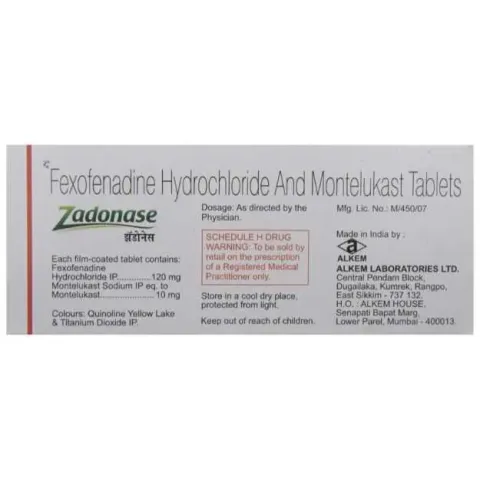 Zadonase Tablet product image