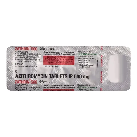 Zathrin 500 Tablet product image