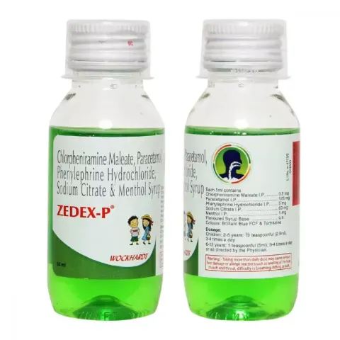 Zedex P Syrup 60ml product image