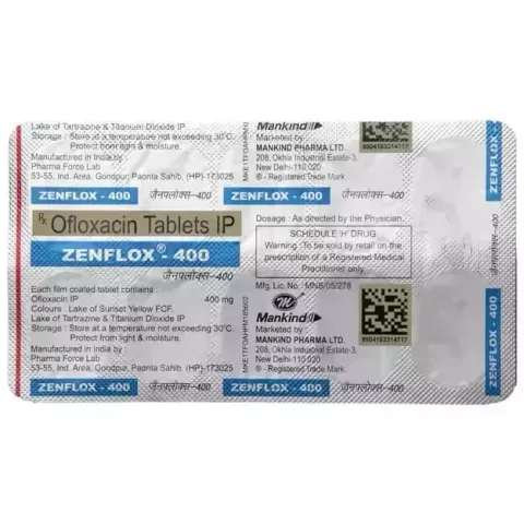 Zenflox 400 Tablet product image