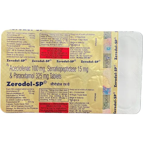 Zerodol Sp Tablet product image