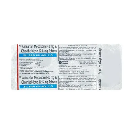 Zilsar Ch 40/12.5 Tablet product image