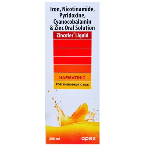 Zincofer Liquid 200ml product image