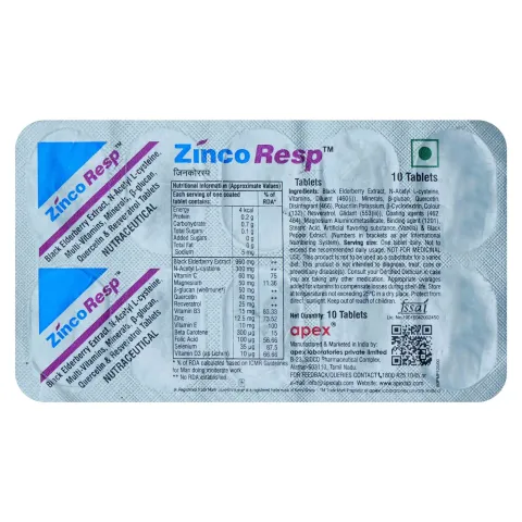 Zincoresp Tablet product image