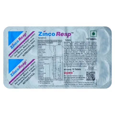 Zincoresp Tablet product image