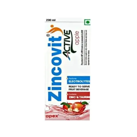Zincovit Active Apple Liquid 200ml product image