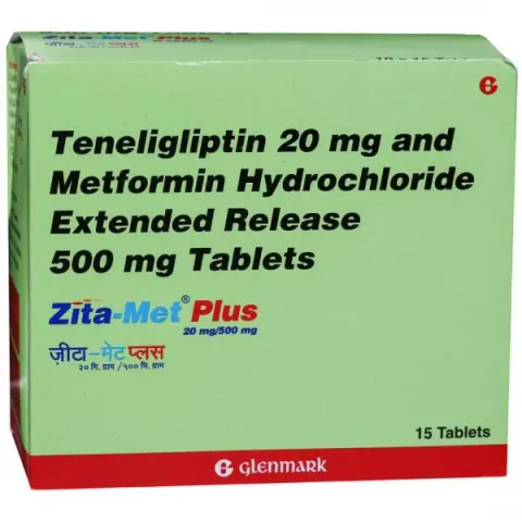 Zita Met Plus 20/500 Tablet product image
