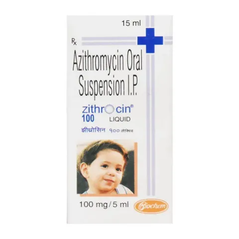 Zithrocin 100mg Liquid 15ml product image