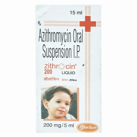 Zithrocin 200mg Liquid 15ml product image