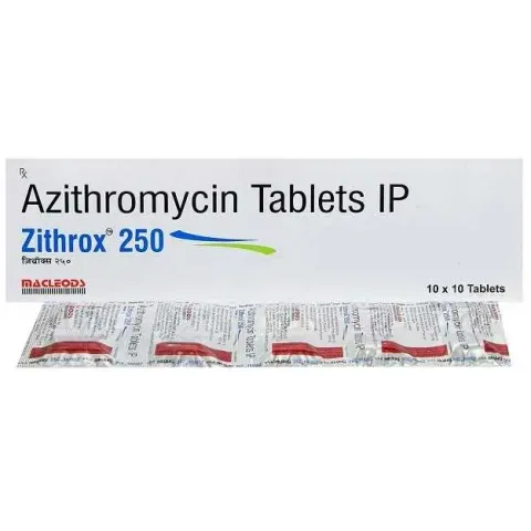 Zithrox 250 Tablet product image