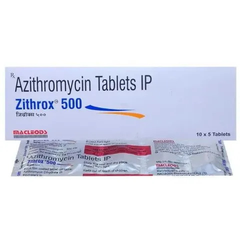 Zithrox 500 Tablet product image