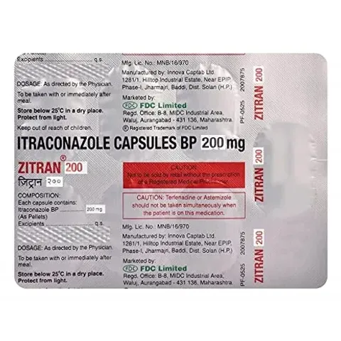 Zitran 200 Capsule product image