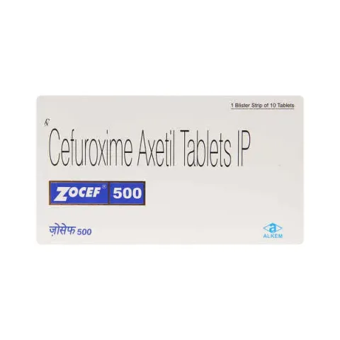 Zocef 500 Tablet product image