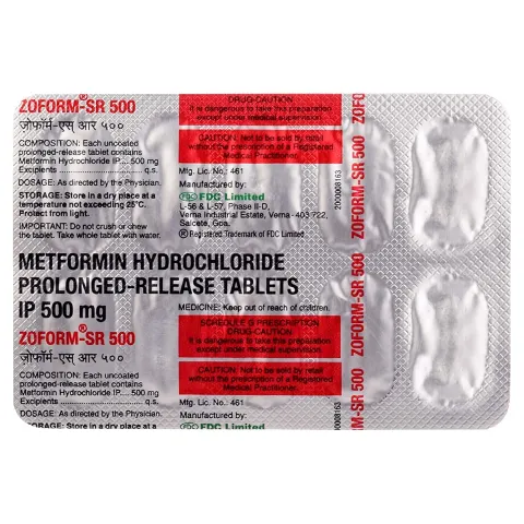 Zoform Sr 500 Tablet product image