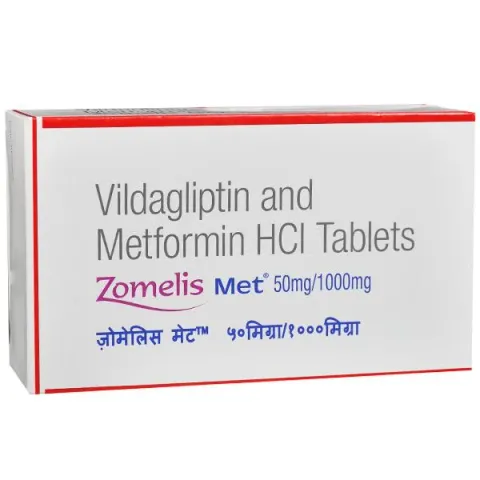 Zomelis Met 50/1000 Tablet product image