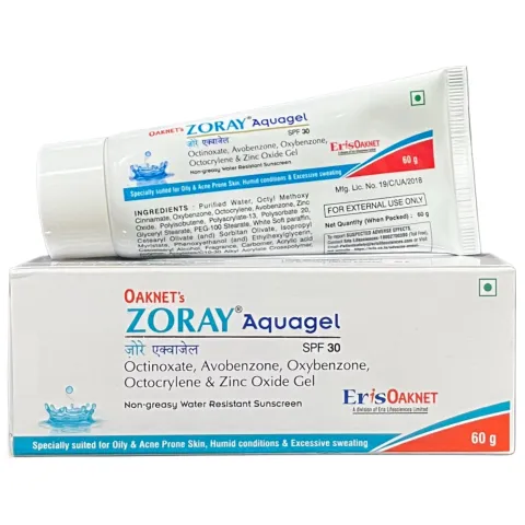 Zoray Aquagel Spf 30 Gel product image