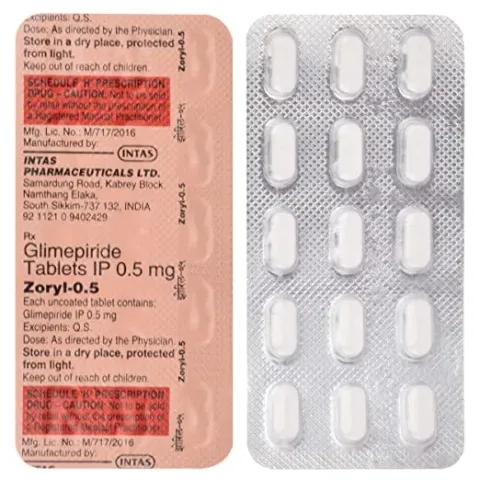 Zoryl 0.5 Tablet product image