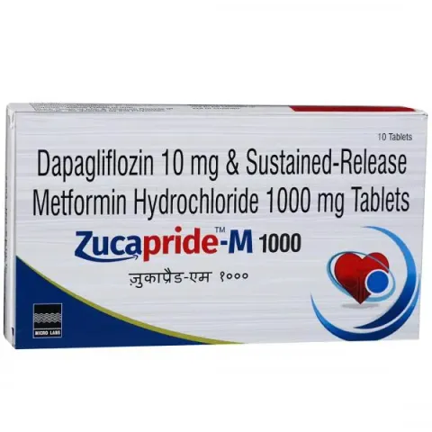 Zucapride M 1000 Tablet product image
