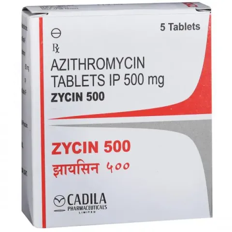 Zycin 500 Tablet product image