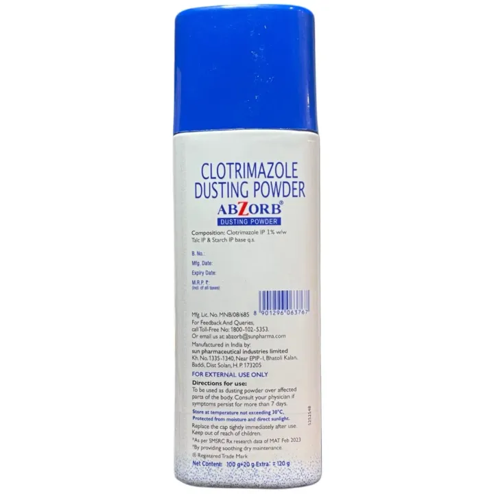 Abzorb Dusting Powder 120gm product image