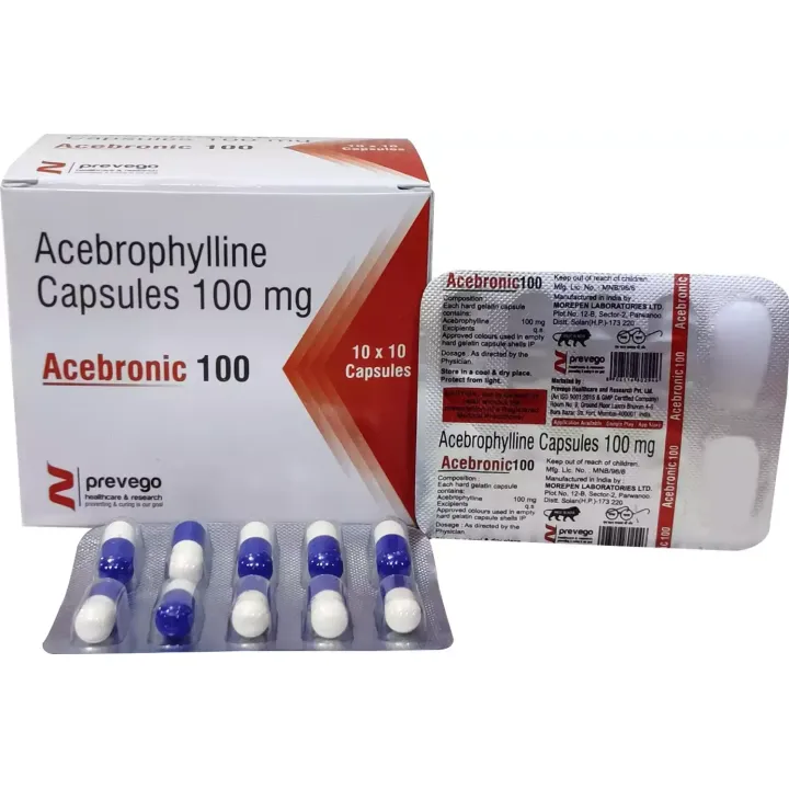 Acebronic 100mg Capsule product image