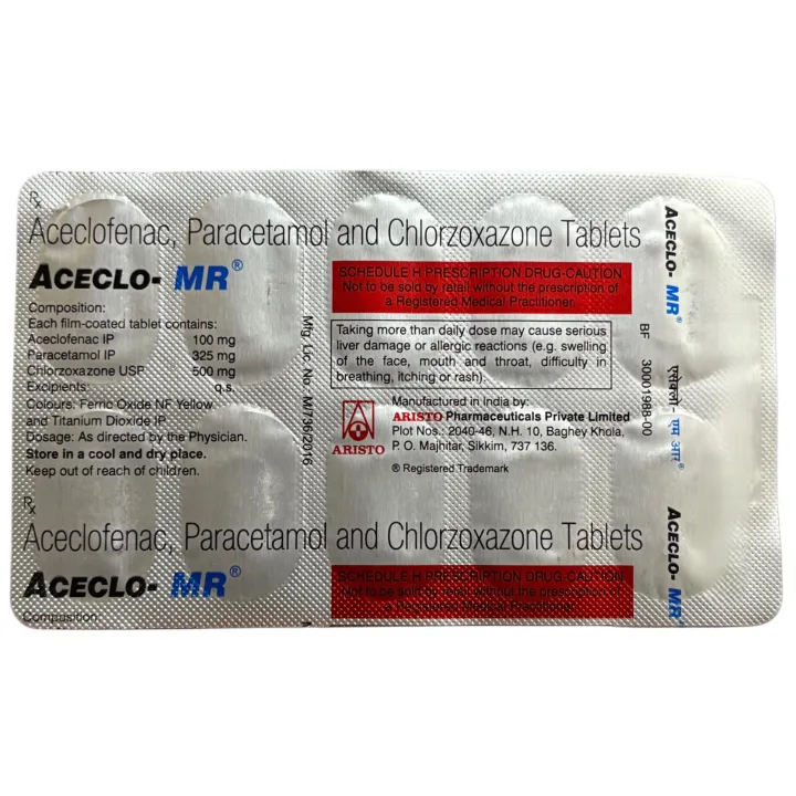 Aceclo Mr Tablet product image