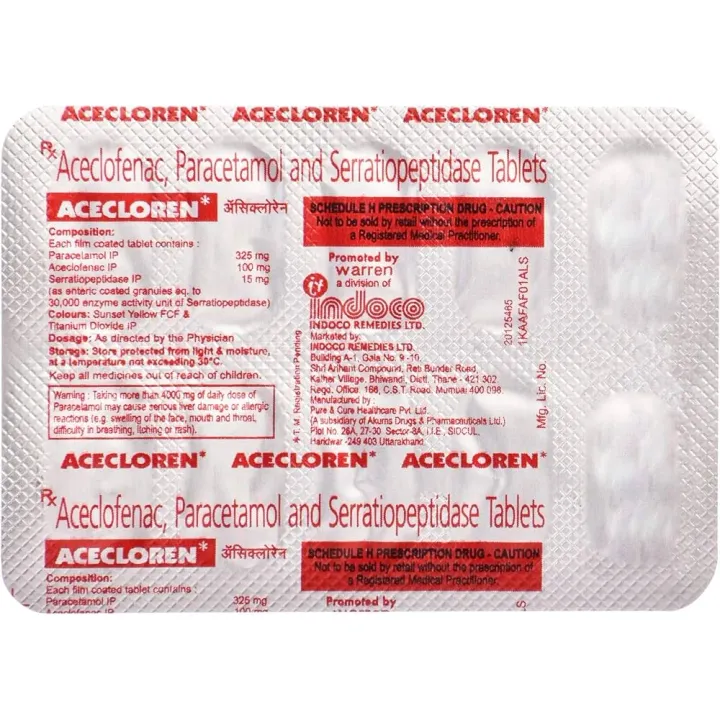Acecloren Tablet product image