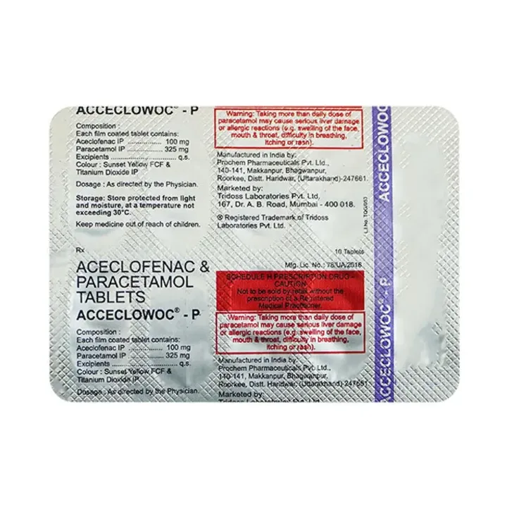 Aceclowoc P Tablet product image