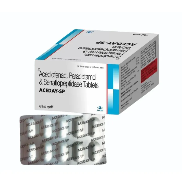 Aceday Sp 100mg/325mg/15mg Tablet product image