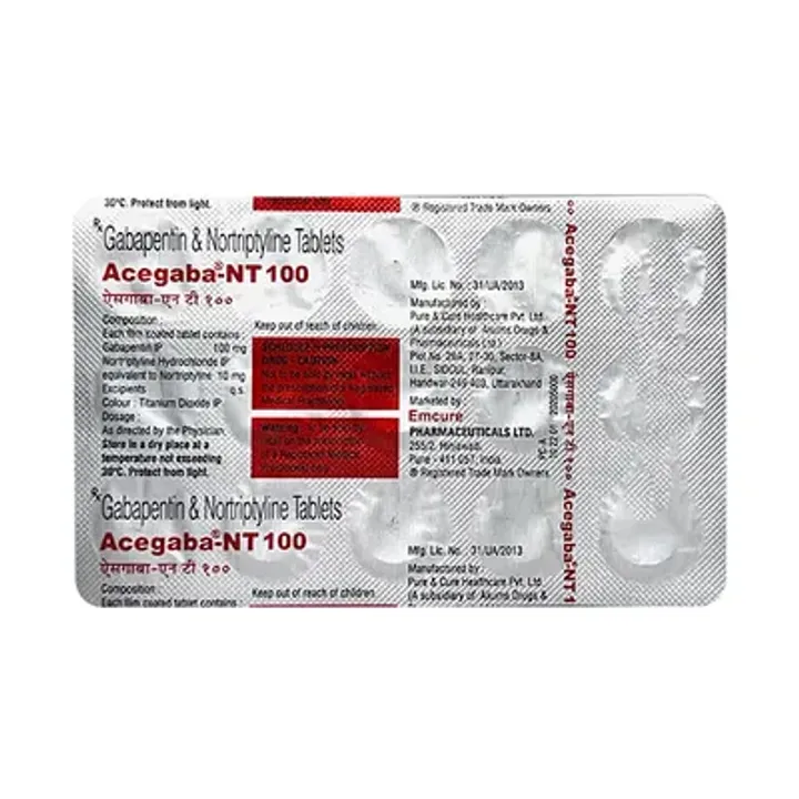 Acegaba Nt 100mg/10mg Tablet product image