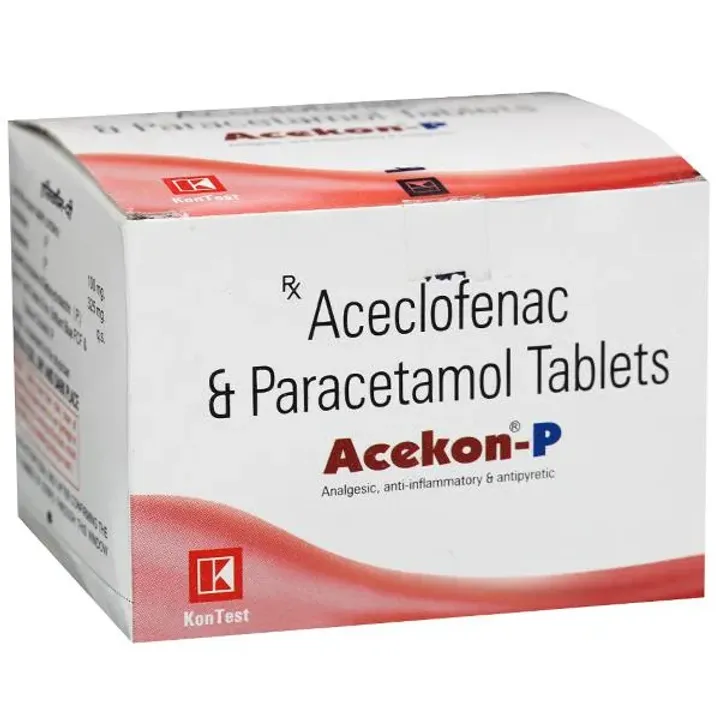 Acekon P 100mg/500mg Tablet product image