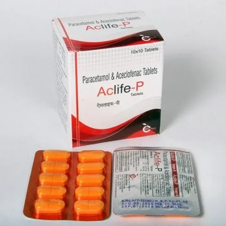 Acelife P 100mg/500mg Tablet product image