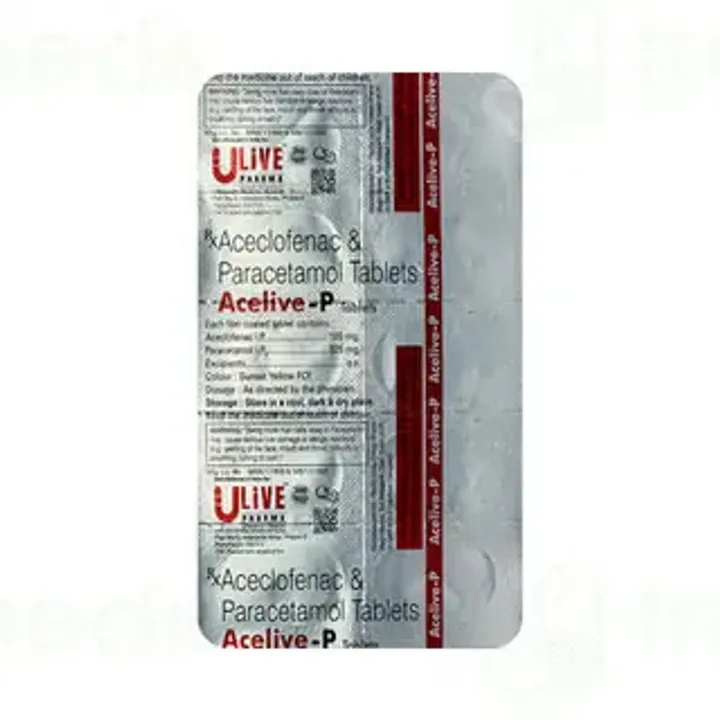 Acelive P 100mg/325mg Tablet product image