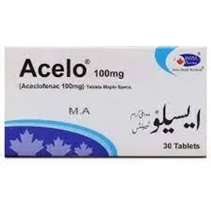 Acelo 100mg Tablet product image