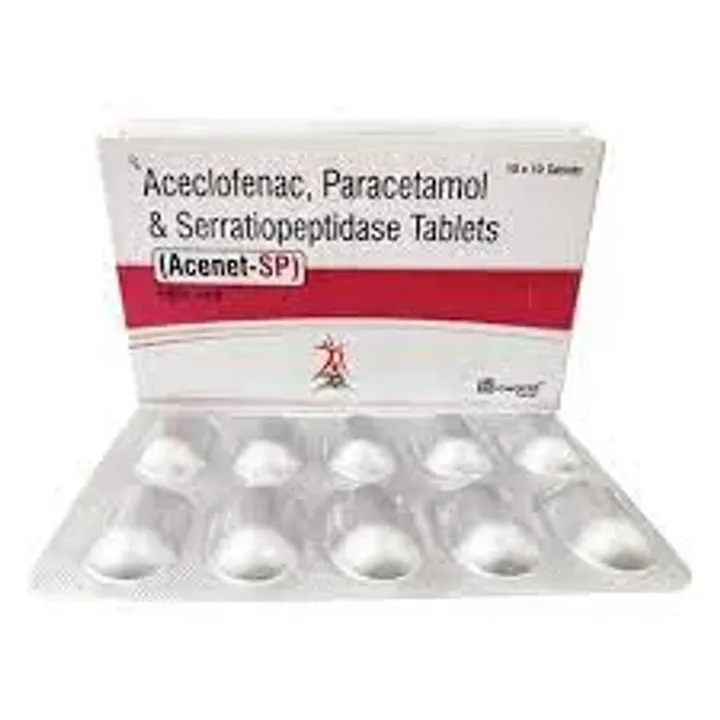 Acenet Sp 100mg/325mg/15mg Tablet product image