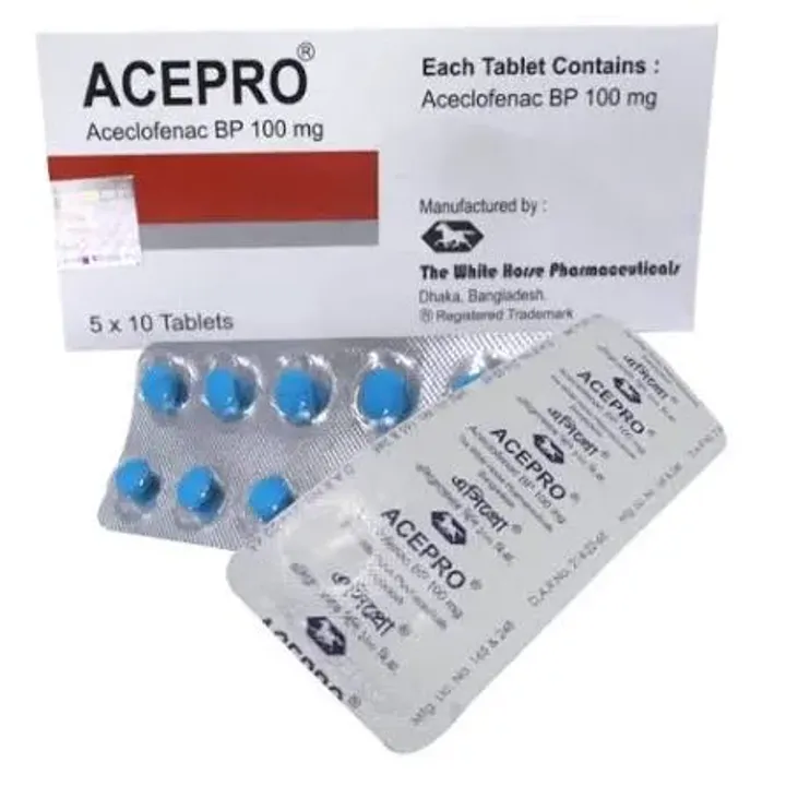 Acepro 100mg/500mg Tablet product image