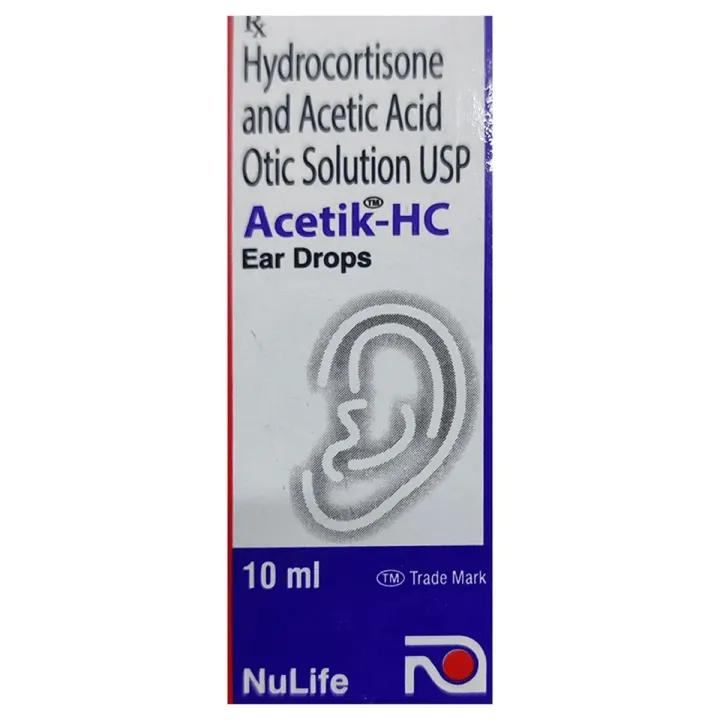 Acetik-hc Ear Drop 10ml product image