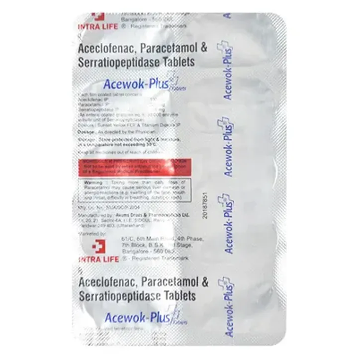 Acewok Plus Tablet product image