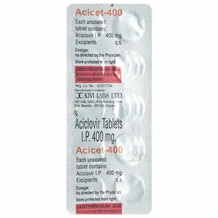 Acicet 400mg Tablet product image