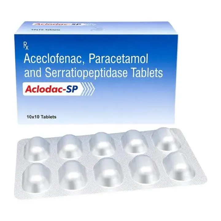 Aclodac Sp 100mg/325mg/15mg Tablet product image