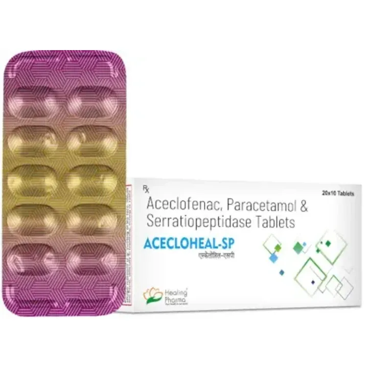 Acloheal Sp 100mg/325mg/10mg Tablet product image