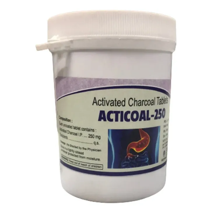 Acticoal 250mg Tablet product image