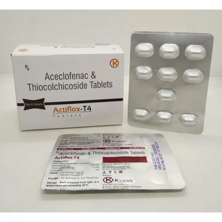 Actiflox T 4 Tablet product image