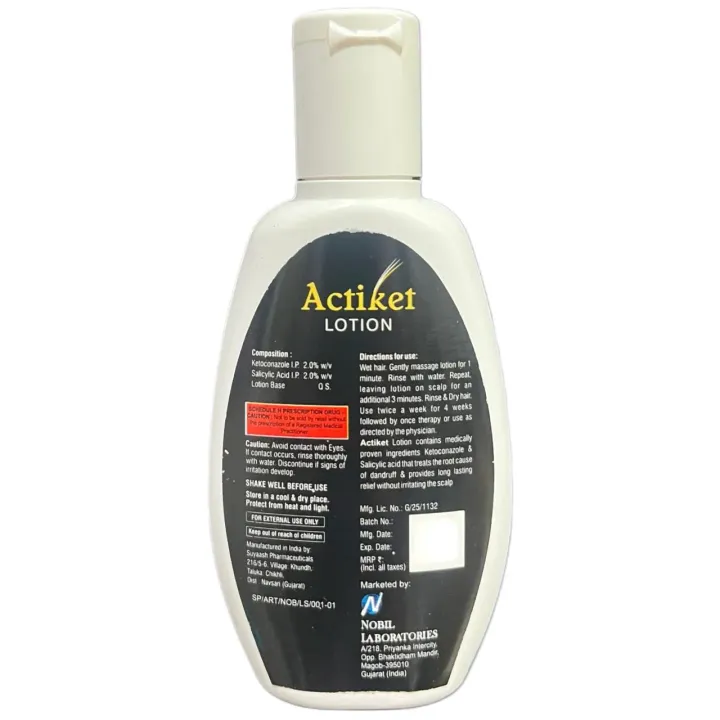 Actiket Lotion 60ml product image