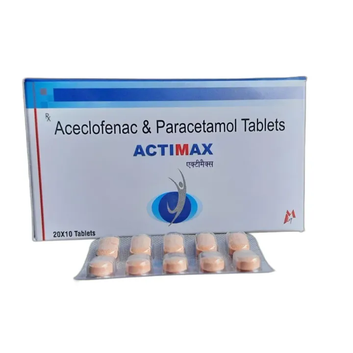 Actimax 100mg/325mg Tablet product image