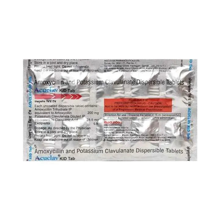 Acuclav Kid Tablet product image