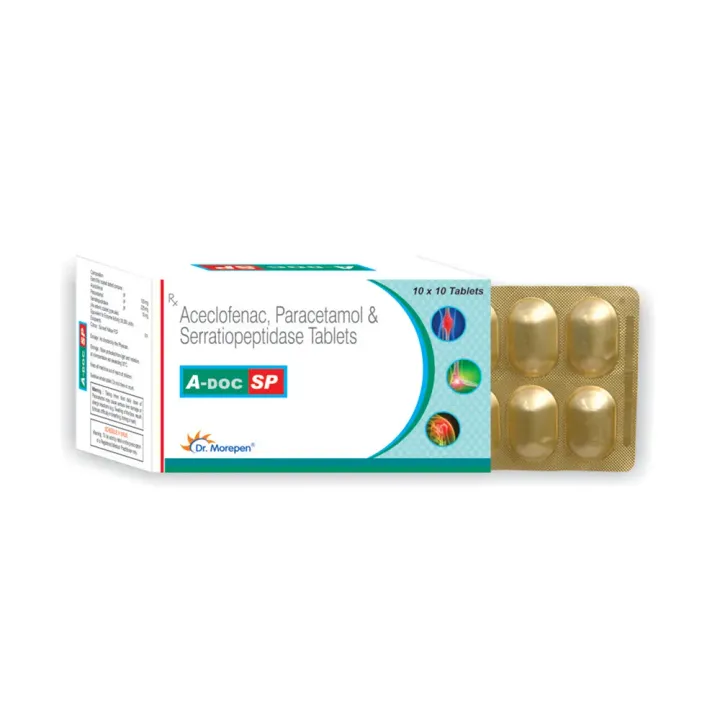Adoc Sp 100mg/325mg Tablet product image
