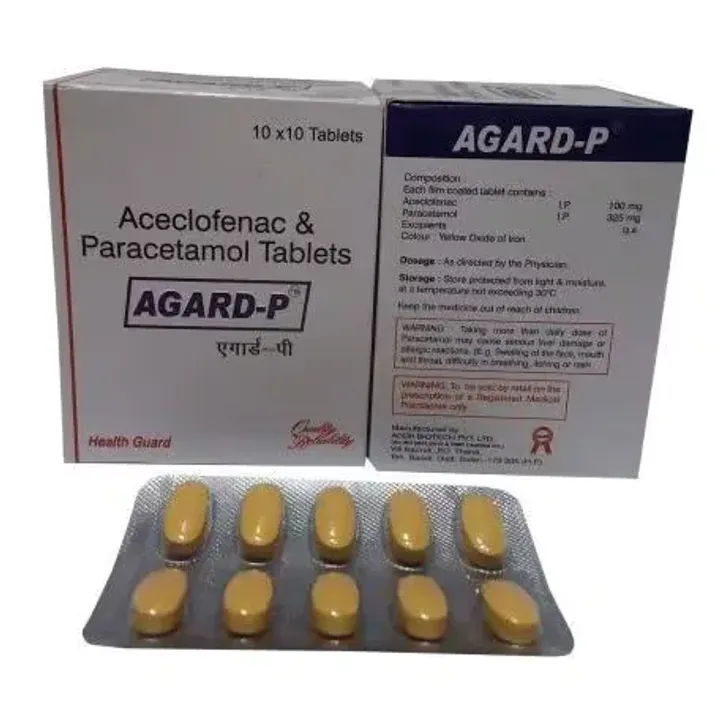 Agard P 100mg/325mg Tablet product image