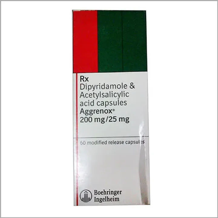 Aggrenox 25mg/200mg Capsule product image
