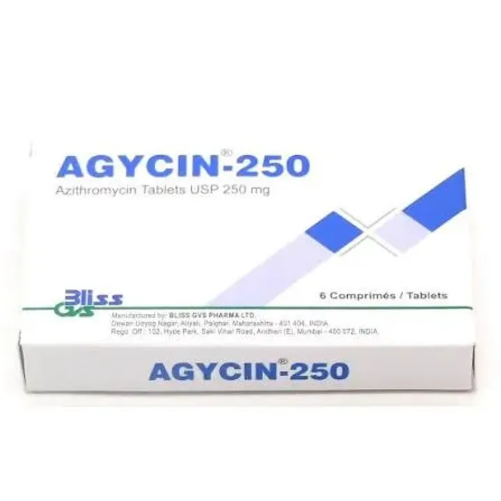 Agycin 250mg Tablet product image